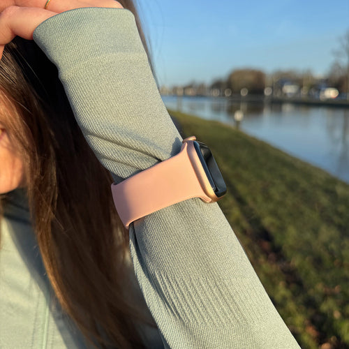 Silicone Strap, light pink, lifestyle photo