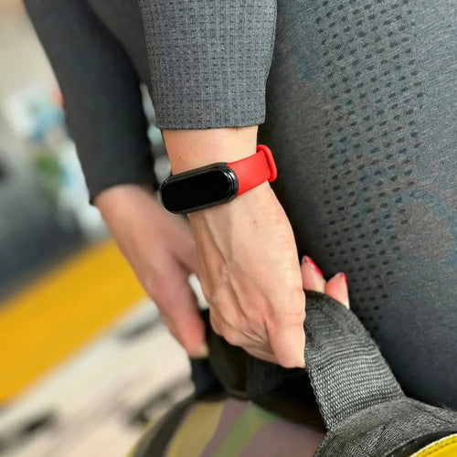Silicone Strap, red, lifestyle photo