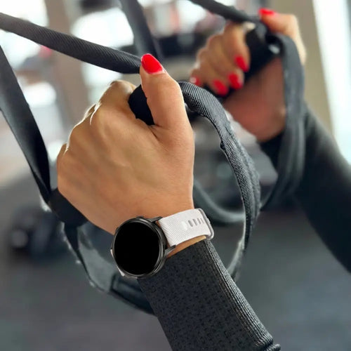 Bandz Garmin Venu 4 - 41mm Silicone Strap 'Deluxe' (White)