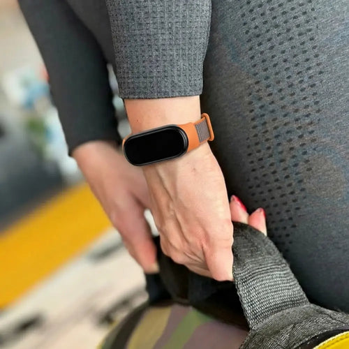 Xiaomi Smart Band 9 Nylon Strap (Orange-Brown)