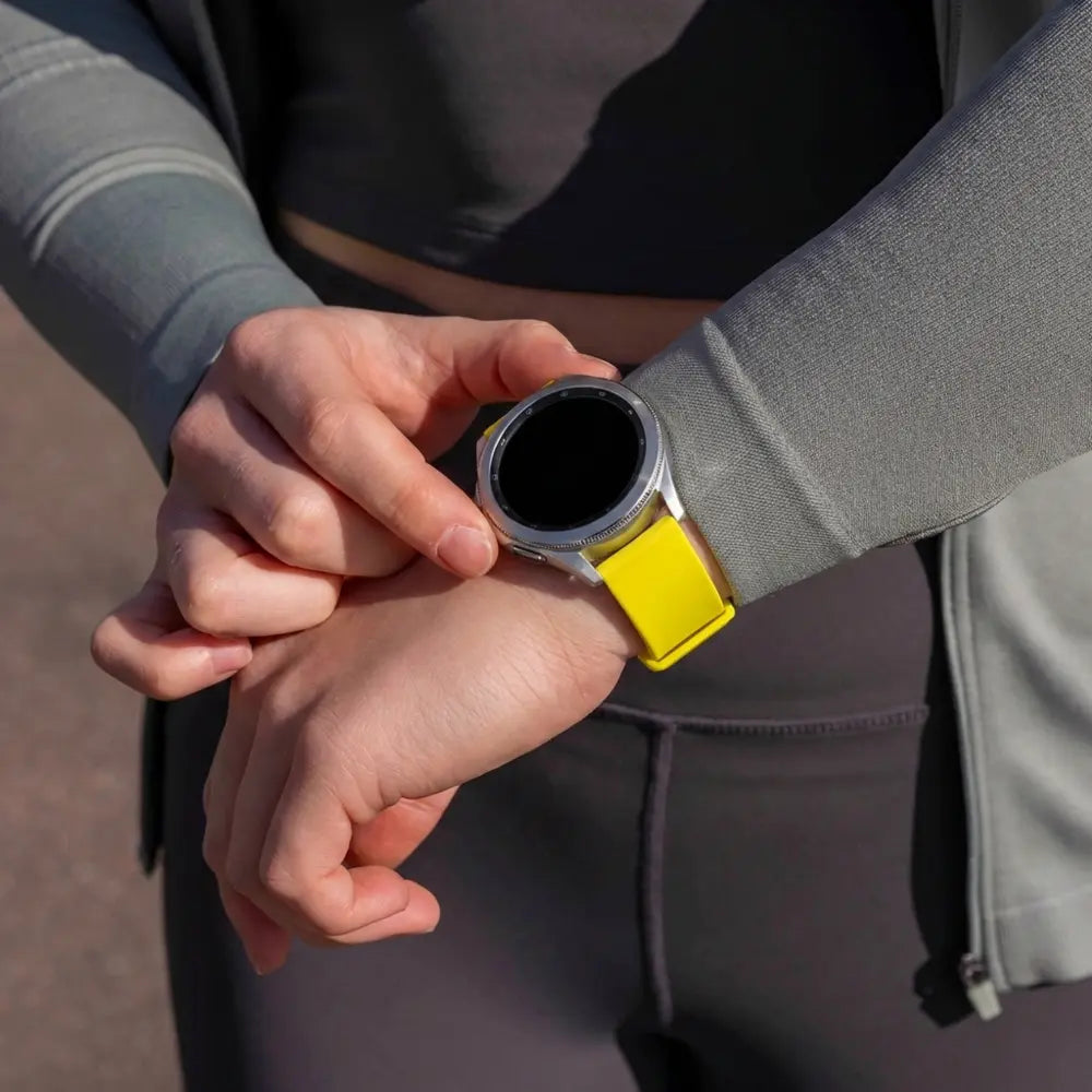 ICE Smart TKS Rectangular 1.41 Sport Strap (Yellow)