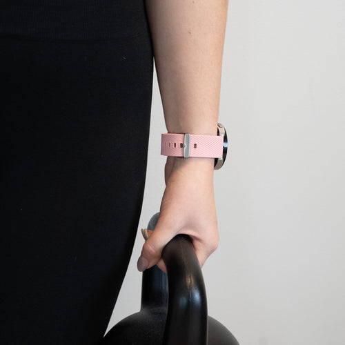 Bandz Huawei Watch GT 5 - 46mm Silikonarmband 'Deluxe' (Rosa)