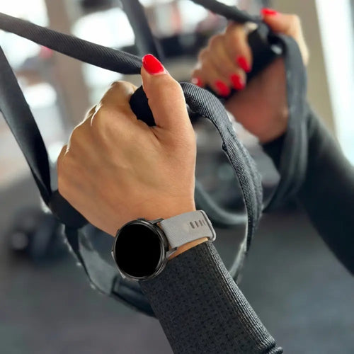 Bandz Garmin Venu 4 - 41mm Silicone Strap 'Deluxe' (Grey)