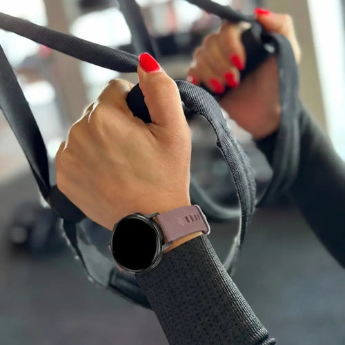 Bandz Garmin Forerunner 255s Silikonarmband 'Deluxe' (Lavendel)