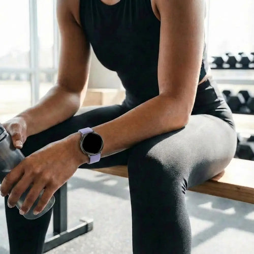 Bandz Garmin Vivoactive 4s Sport Strap 'Deluxe' (Lilac)