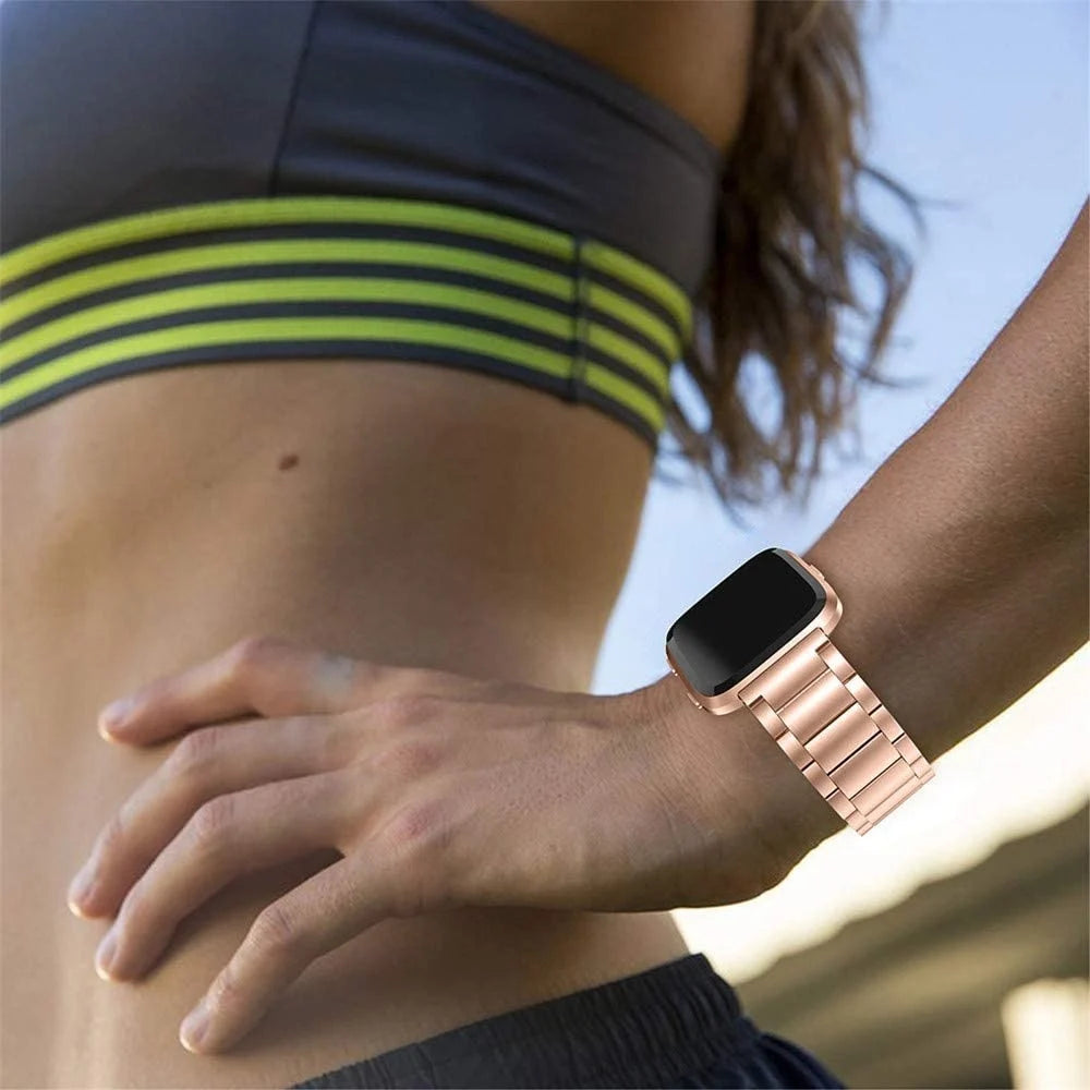 Fitbit Versa / Versa 2 Gliederamband (Roségold)