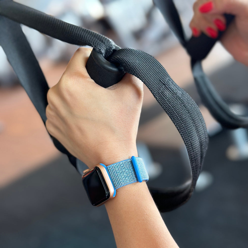 Apple Watch Ultra Nylonarmband (Blau)