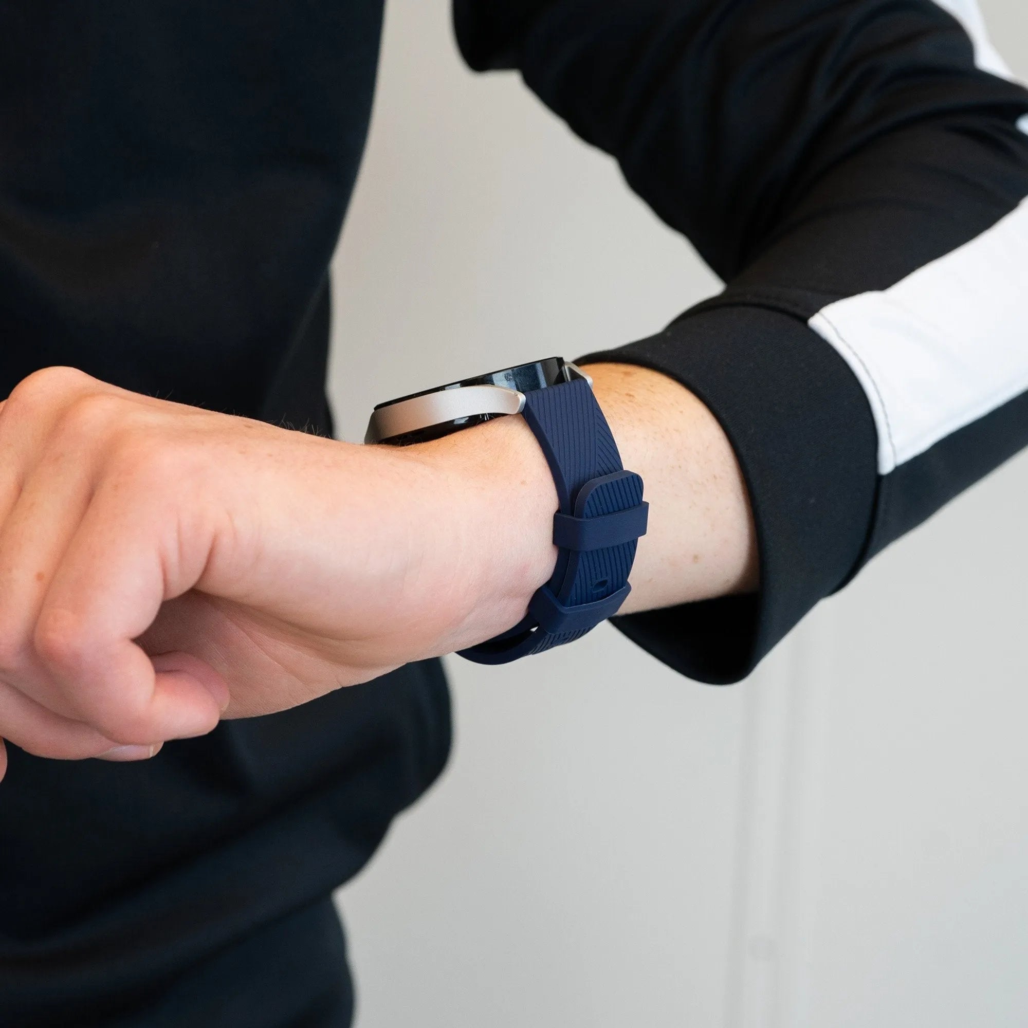 Bandz Suunto Race (S) Silikonarmband 'Deluxe' (Dunkelblau)