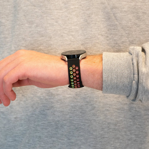 Bandz Maoo Ventura Sportarmband 'Deluxe' (Schwarz/Bunt)