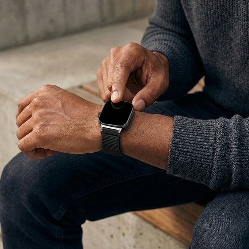 Redmi Watch 4 Nylonarmband (Schwarz)