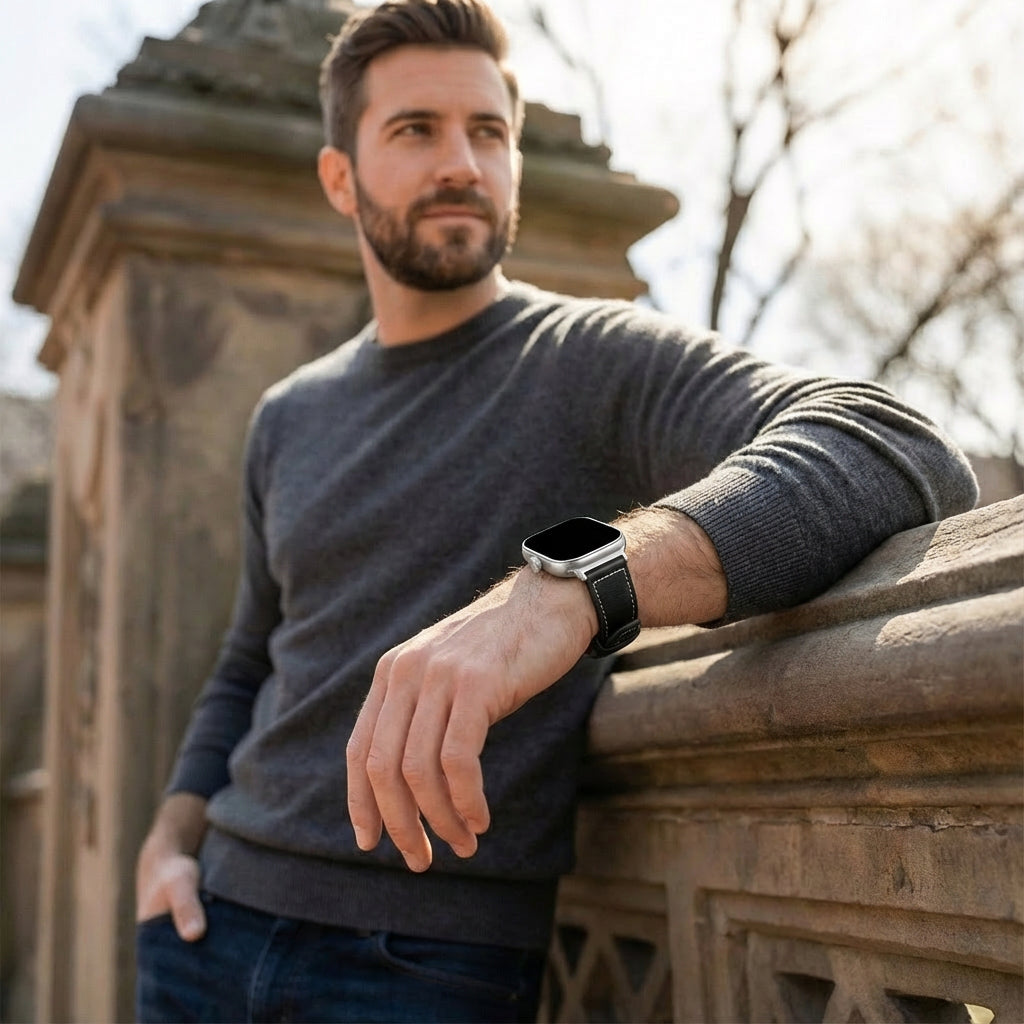 Xiaomi Smart Band 9 Pro Nylon-Hybrid Armband (Schwarz)