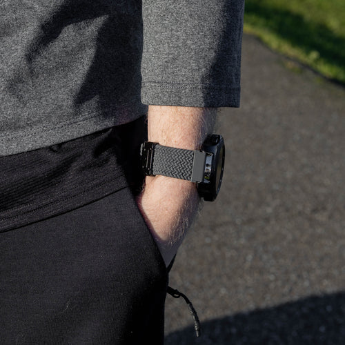 Huawei Watch GT 6 - 46mm Geflochtenes Armband mit P-Schließe (Grau)