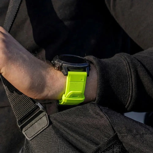 Garmin Fenix 5 (Plus) / 6 (Pro) Silikonarmband (Hellgrün)
