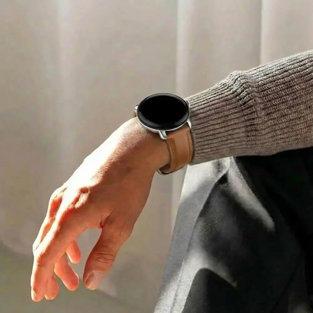 Google Pixel Watch 3 - 41mm Lederarmband (Braun)