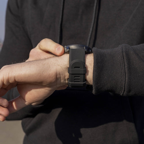 Garmin Tactix 7 Pro Silikonarmband (Schwarz)