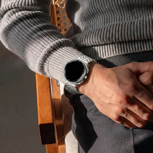 Samsung Galaxy Watch 8 Classic Stahlarmband (Polarstern)