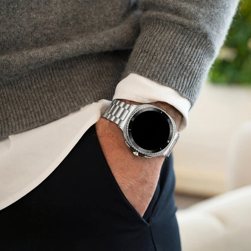 Samsung Galaxy Watch 8 - 40mm Stahlarmband (Silber)