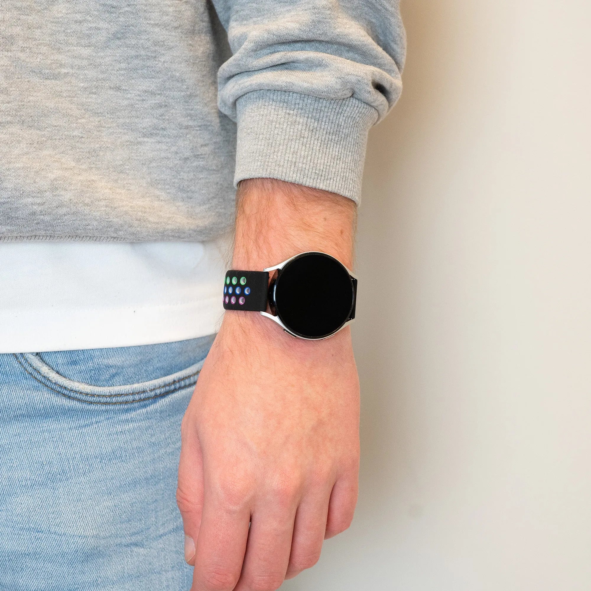 Bandz Maoo Ventura Sportarmband 'Deluxe' (Schwarz/Bunt)