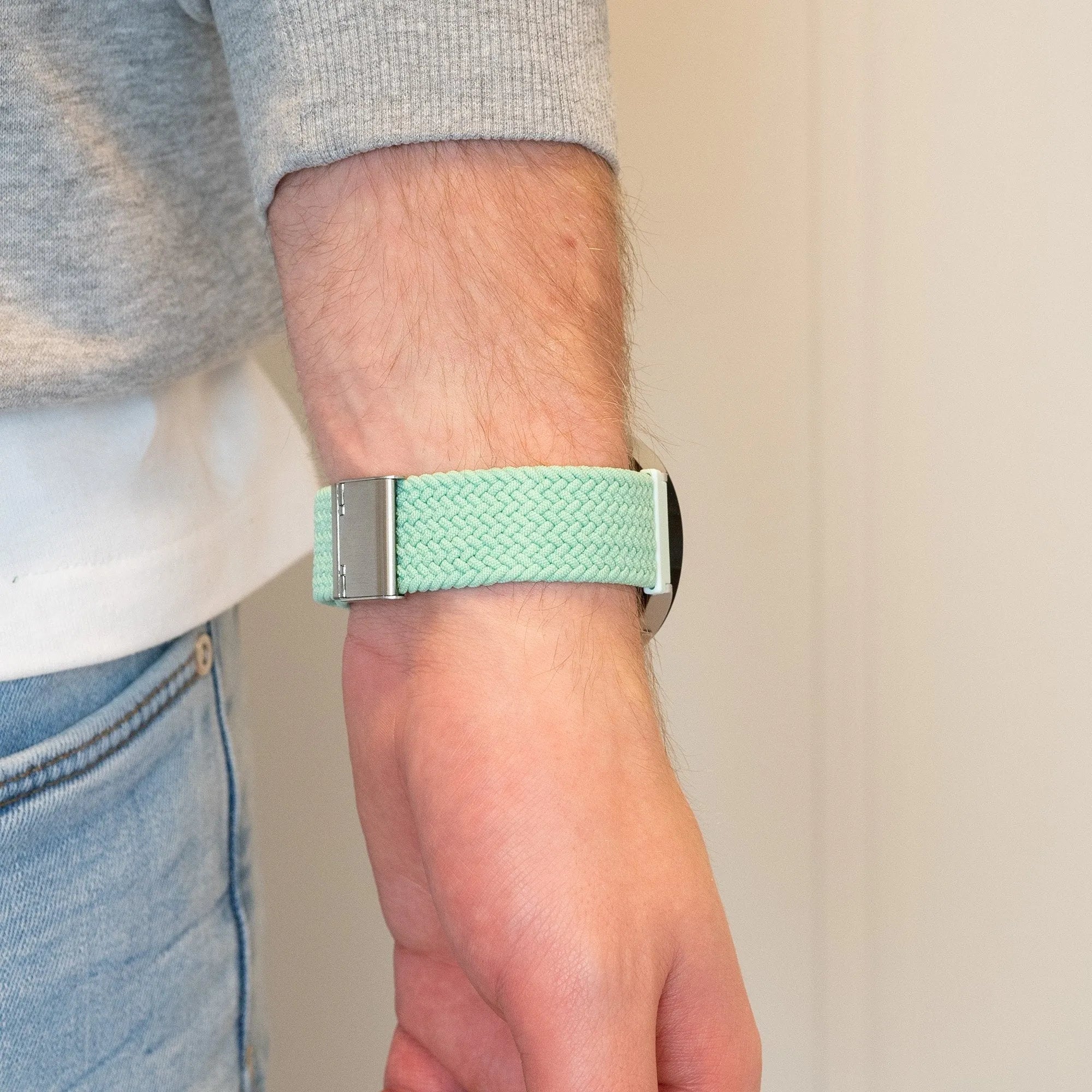Bandz Polar Ignite geflochtenes Nylonarmband (Türkis)
