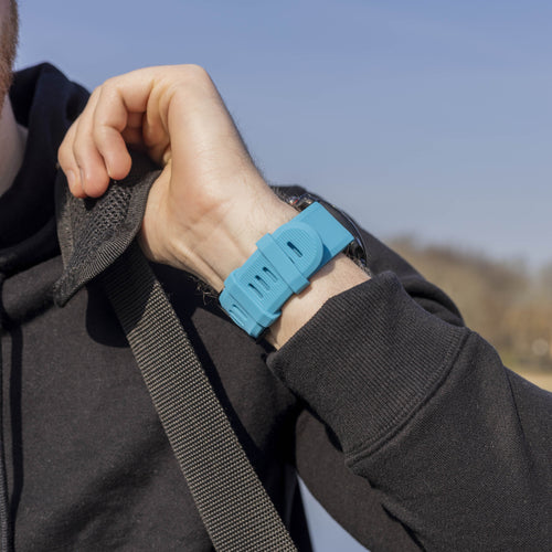 Garmin Tactix 7 Silikonarmband (Hellblau)