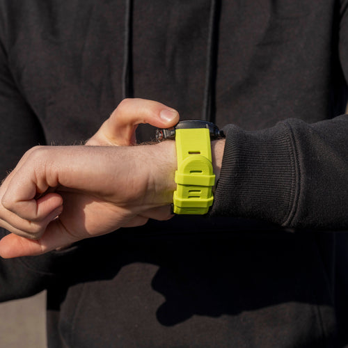 Garmin Fenix 7x Silikonarmband (Hellgrün)