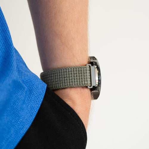 Redmi Watch 5 Lite Nylonarmband (Grau-Grün)