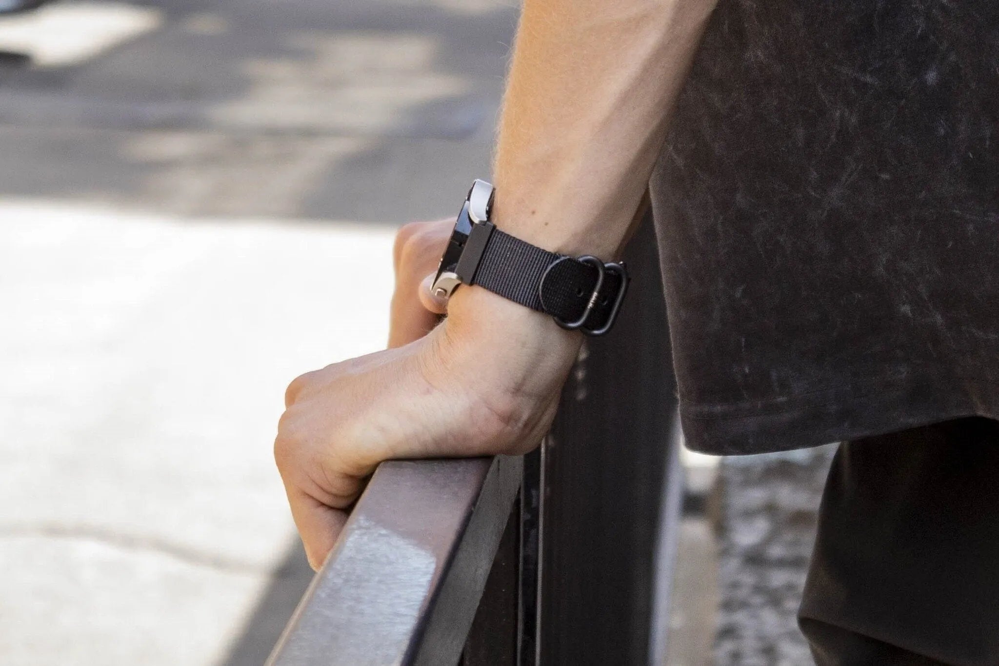 BALR Polar Ignite 3 Nylon Strap with Buckle (Black)