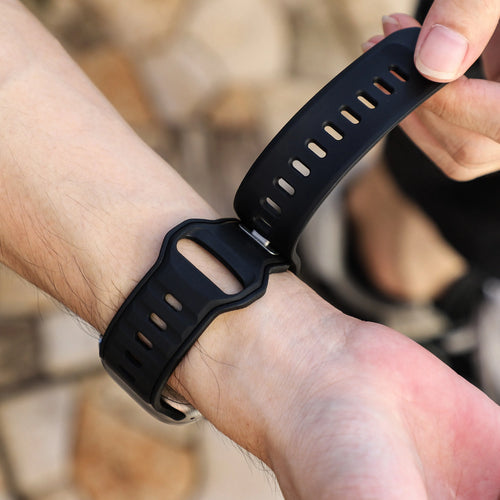 Silicone Premium Outdoor Strap, lifestyle photo