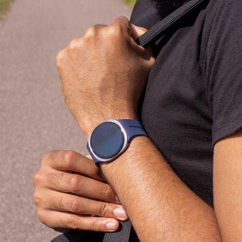 Samsung Galaxy Watch 8 Classic D-Buckle Silicone Strap (Dark Blue)
