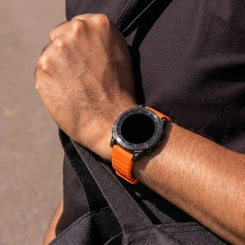 Garmin Forerunner 965 Outdoor Silicone Strap (Orange)