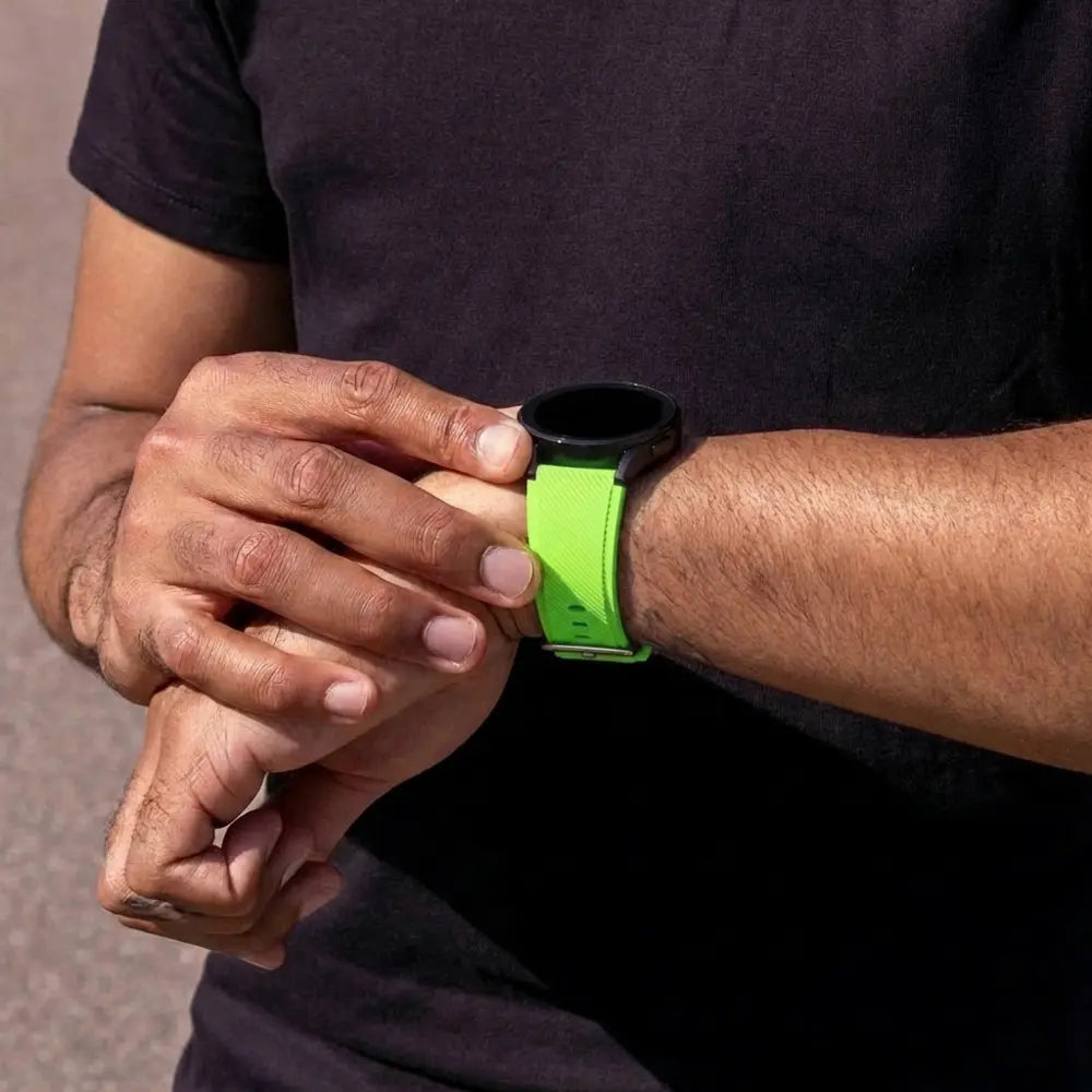 Samsung Galaxy Watch 7 - 40mm Silikonarmband (Hellgrün)
