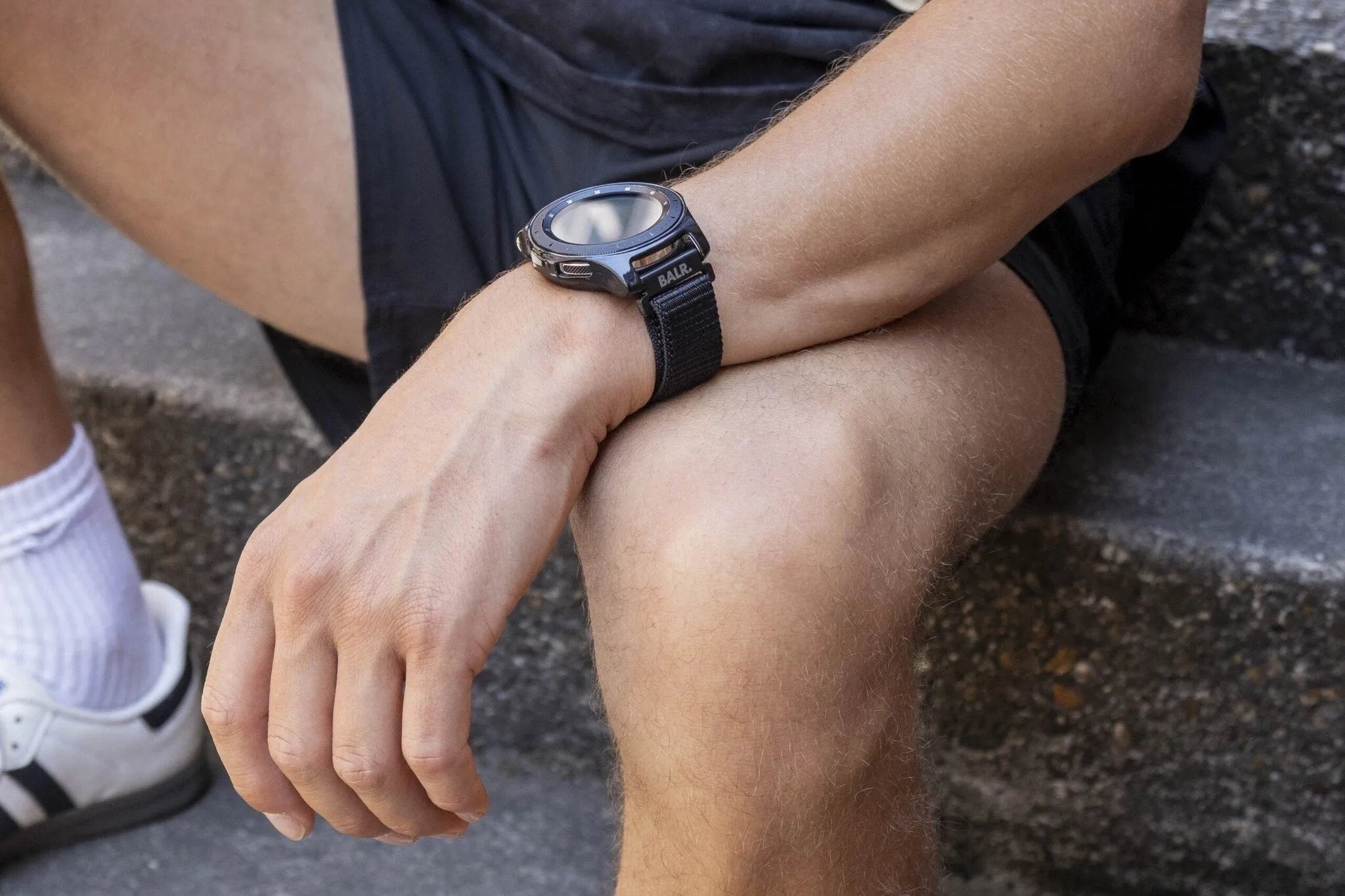 BALR Polar Vantage M Nylon Strap (Black)