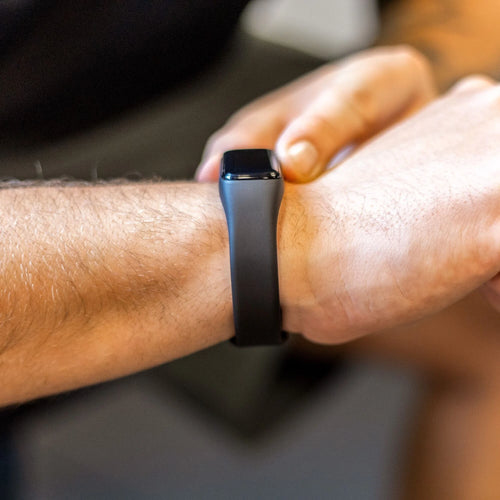 Samsung Galaxy Fit 2 Silikonarmband (Schwarz)