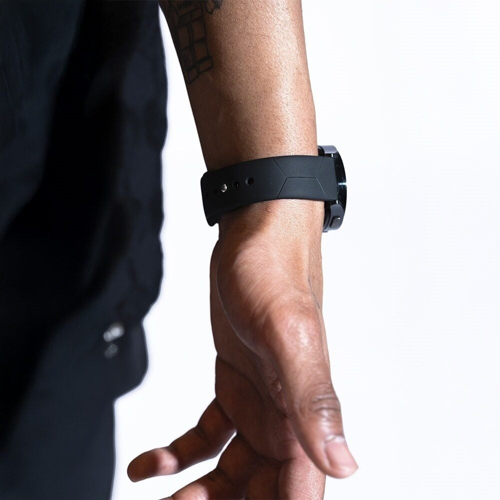 Balr. Samsung Galaxy Watch 7 40 mm -Sechsecke Sportarmband (schwarz)