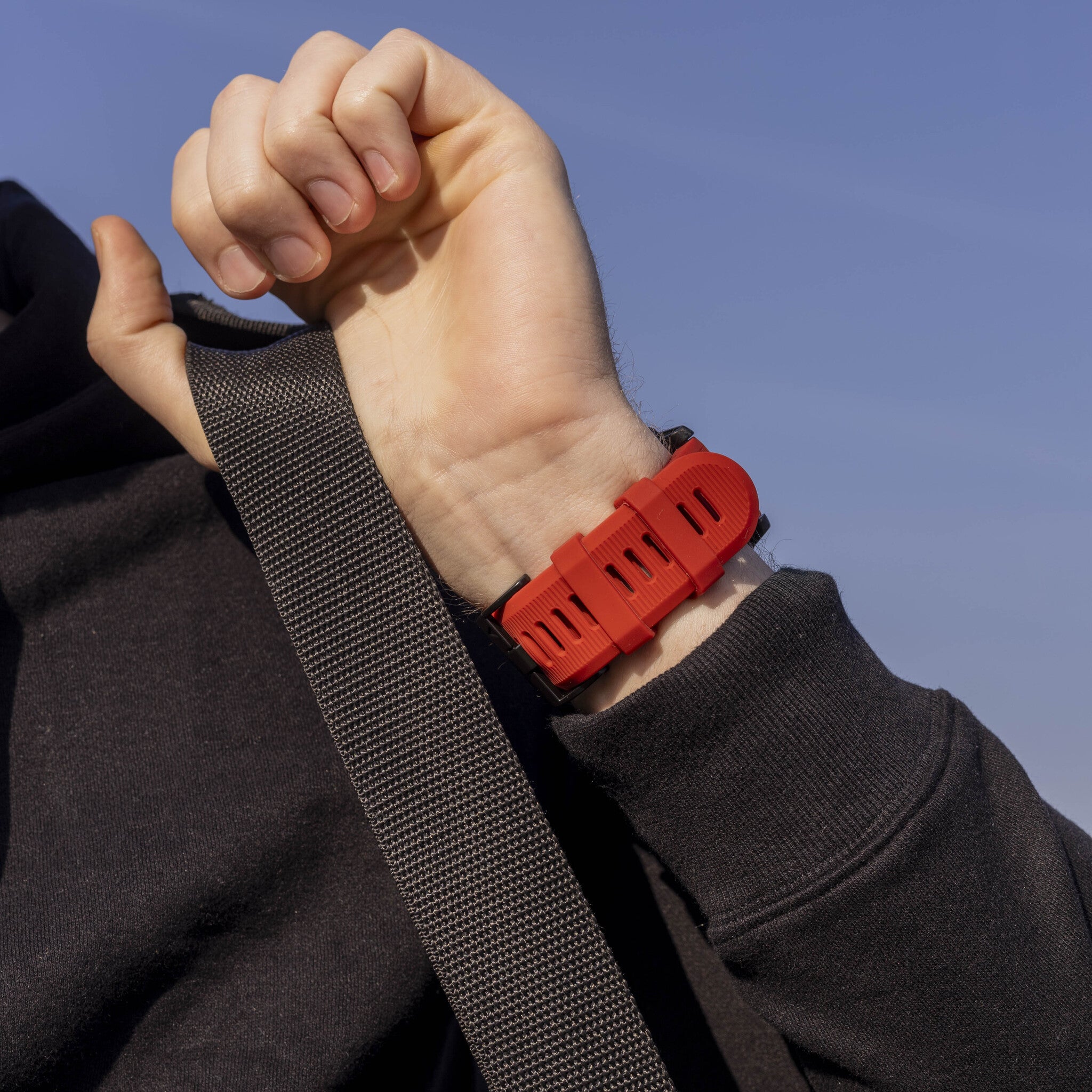 Garmin Fenix 8 Pro - 51mm Silikonarmband (Rot)