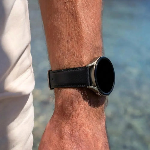 Bandz Noise Noisefit Origin Lederarmband 'Easy Fit' (Schwarz)