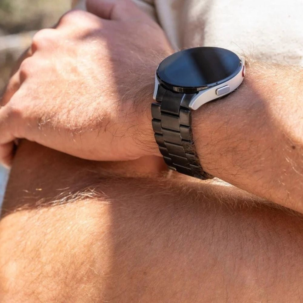 Samsung Gear Sport Titanarmband (Schwarz)