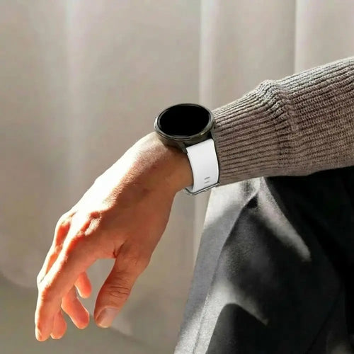Garmin Venu 3 Silikon Classic Armband (Weiß)