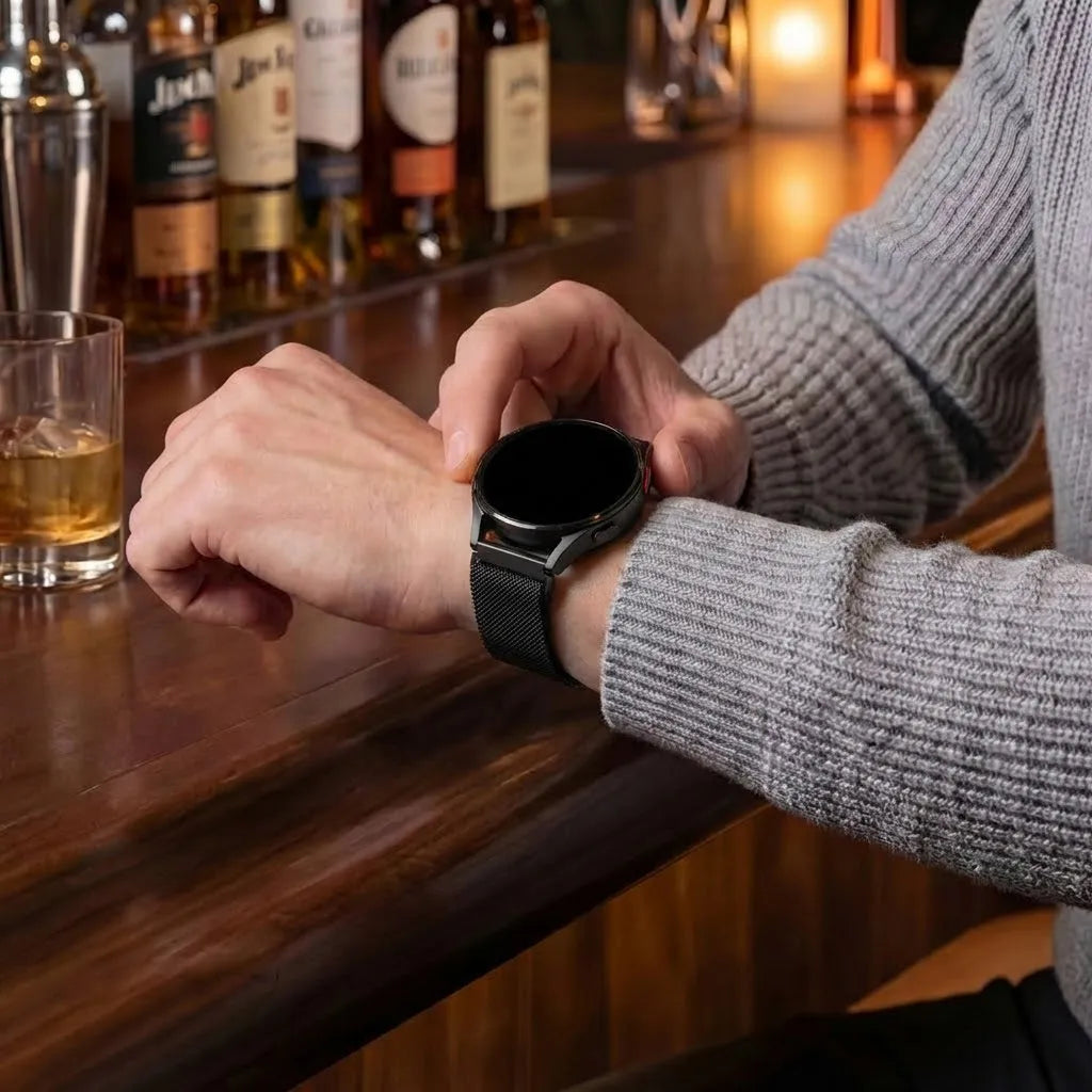 Oppo Watch X3 Milanese Armband (Schwarz)