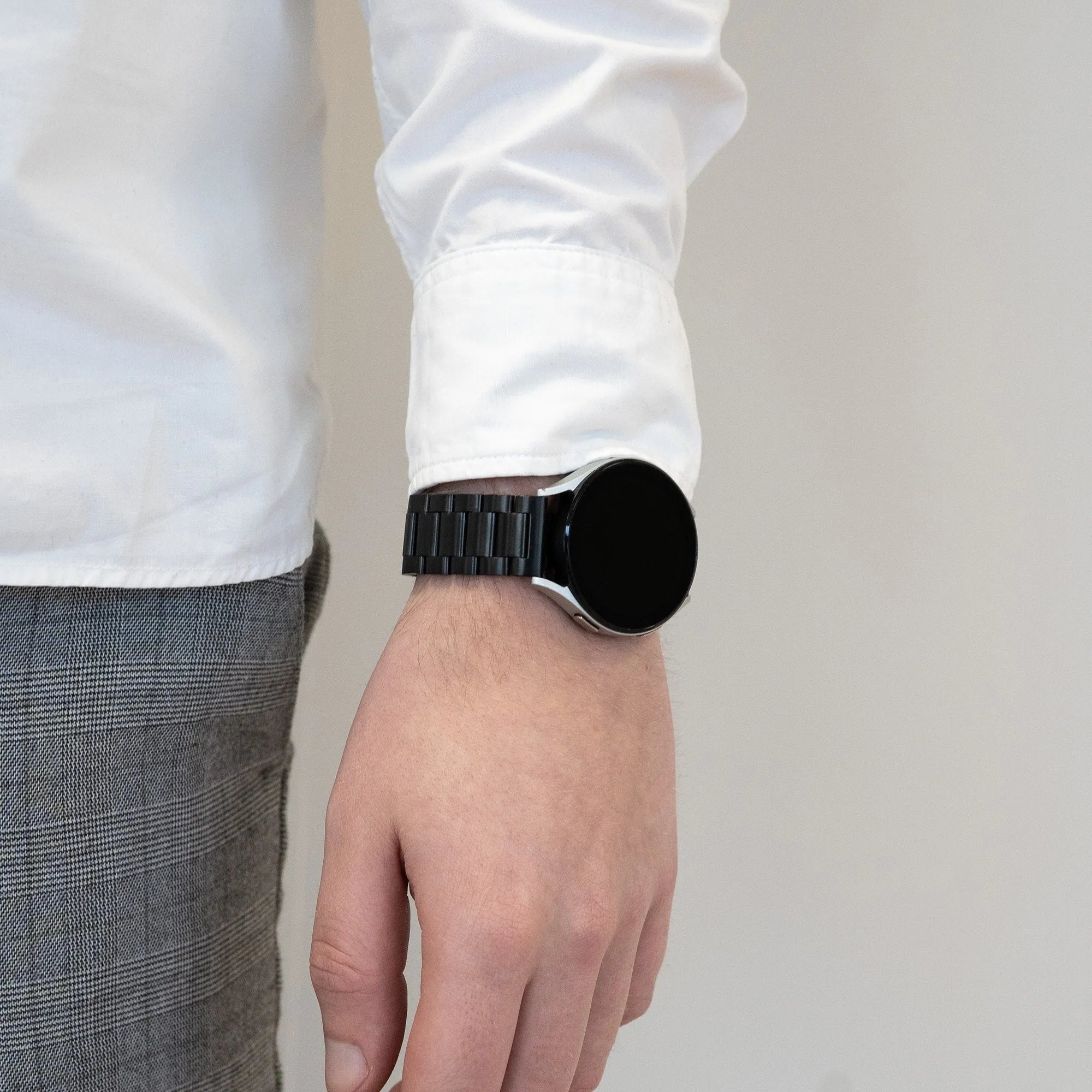 Bandz Suunto 5 Peak Stahlarmband 'Classic' (Schwarz)