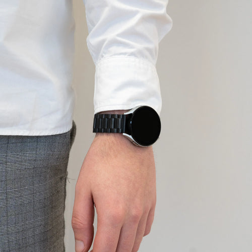 Bandz Amazfit Balance 2 Stahlarmband 'Classic' (Schwarz)