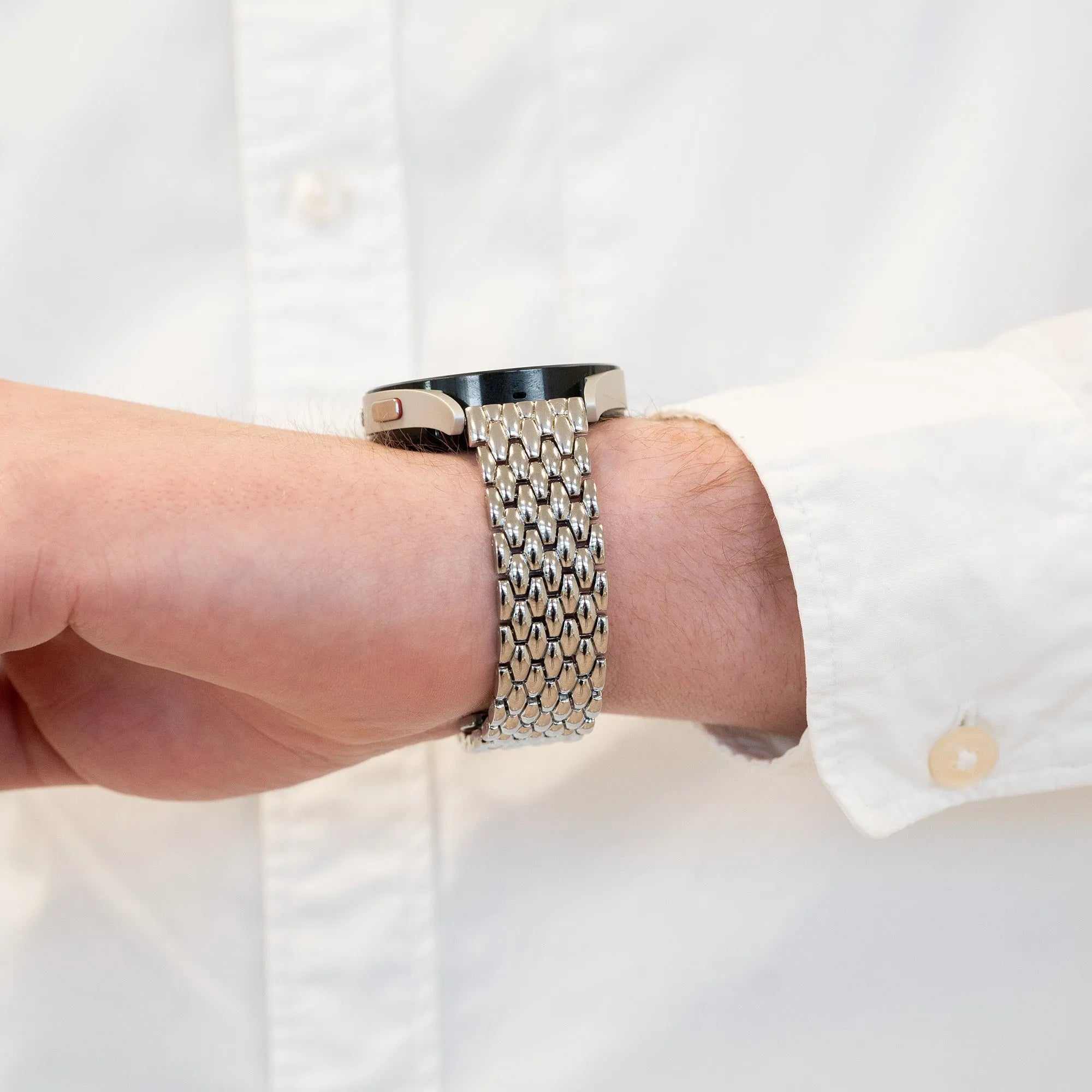 Bandz Coros Pace 2 Stahlarmband 'Dragon' (Silber)