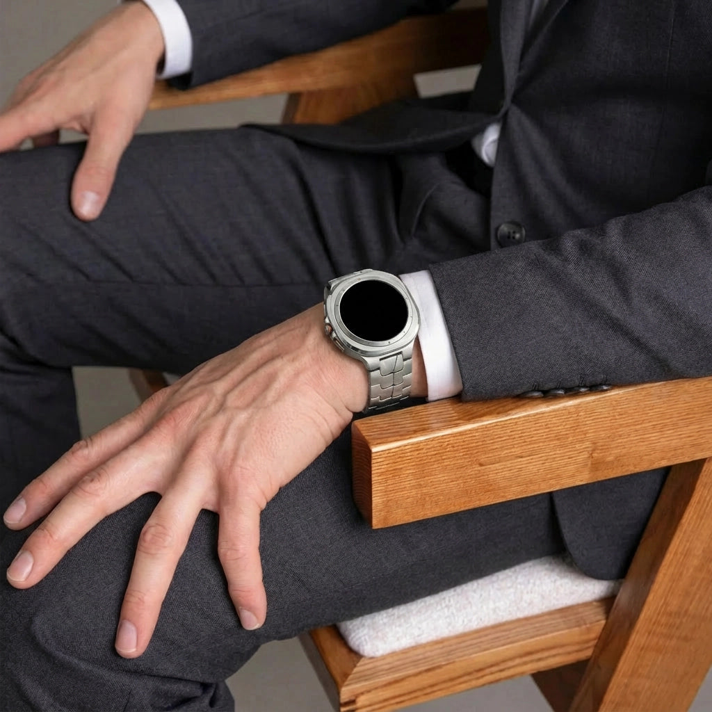 Samsung Galaxy Watch Ultra 2 Iron' Titanarmband (Titan)