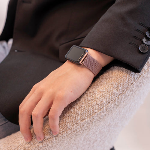 Milanese Strap, pink, lifestyle photo