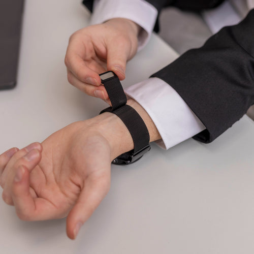 Garmin Fenix 3 Milanese Armband (Schwarz)
