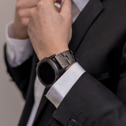 Garmin Fenix 3 Titanarmband (Graphit)