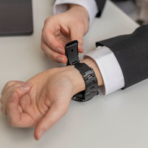 Garmin Enduro 1 / 2 / 3 Titanarmband (Schwarz)