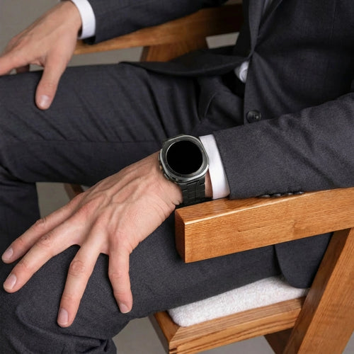 Samsung Galaxy Watch Ultra 'Iron' Titanium Strap (Black)