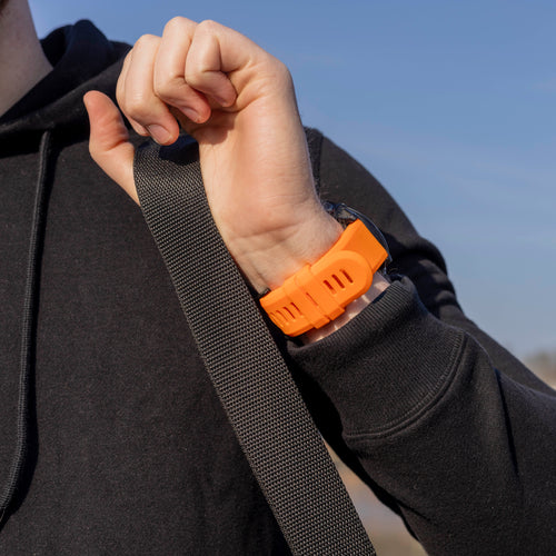 Garmin Fenix 7x Silikonarmband (Orange)