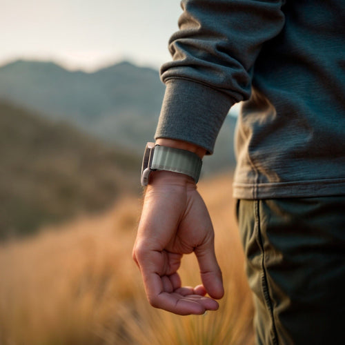 Samsung Galaxy Watch 6 Classic 43mm Outdoor Nylon Strap (Dark Green)